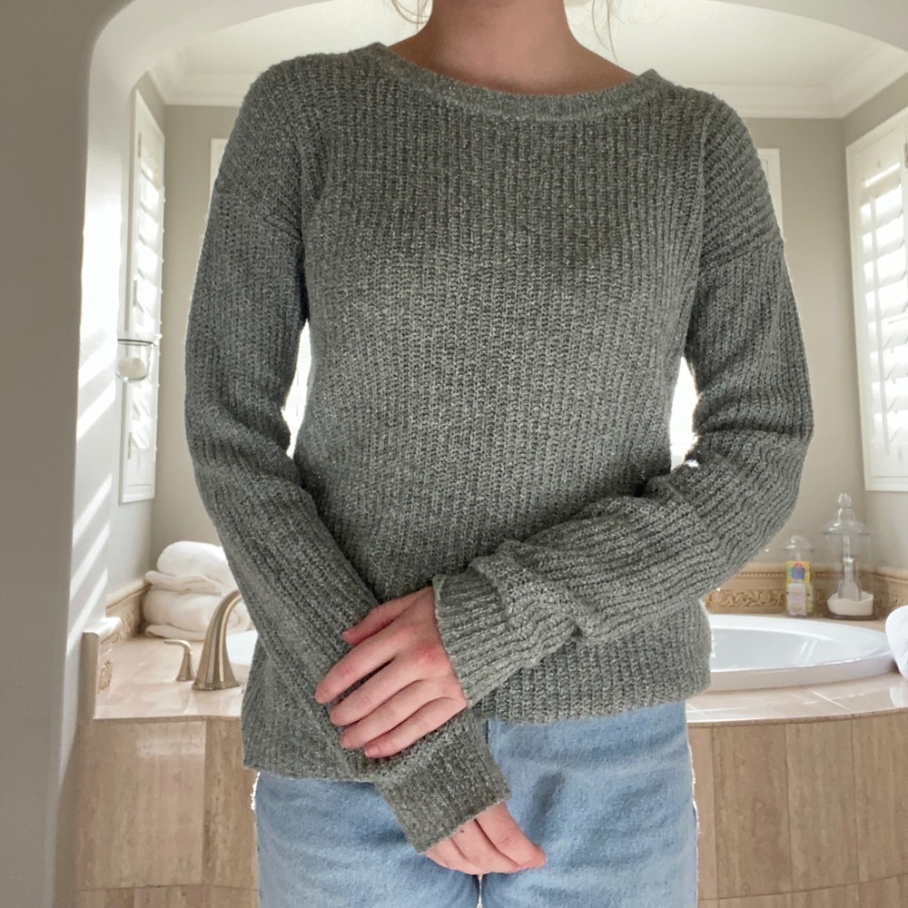 Light Green Soft Sweater